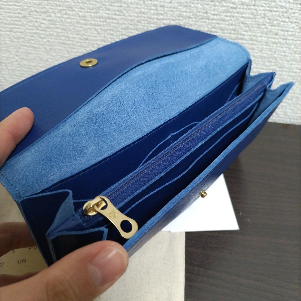 新品 イルビゾンテ 本革 レザー 長財布 ウォレット 限定 ブルー 新品 イルビゾンテ 本革 レザー 長財布 ウォレット 限定 ブルー