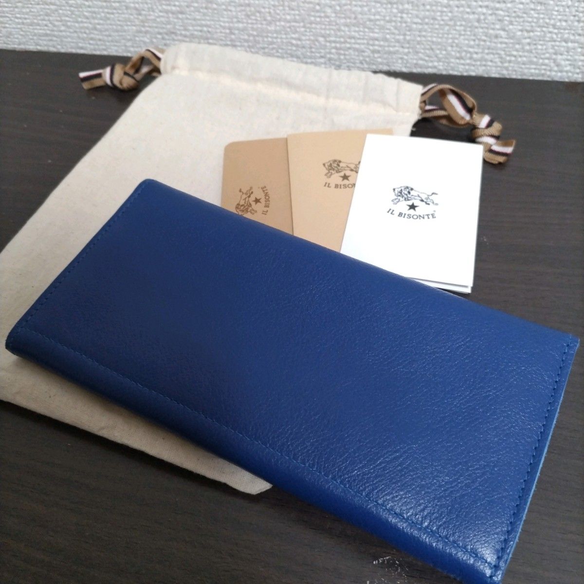 新品 イルビゾンテ 本革 レザー 長財布 ウォレット 限定 ブルー 新品 イルビゾンテ 本革 レザー 長財布 ウォレット 限定 ブルー