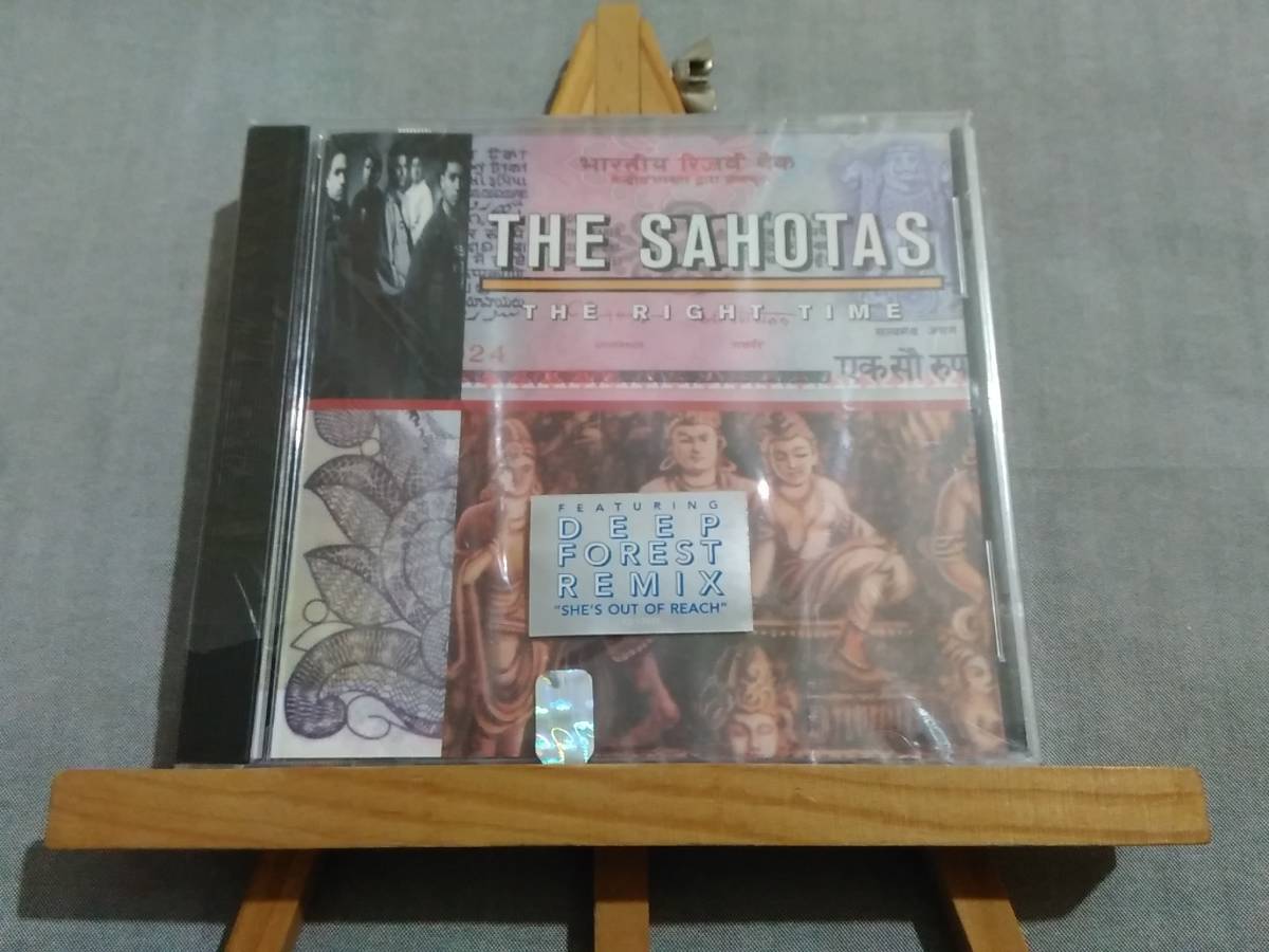 9Y27z 即決有 未開封CD THE SAHOTAS/The Right Time 英国産バングラ/ロック/ワールドミュージックバンド サホタス DEEP FOREST REMIX_画像1
