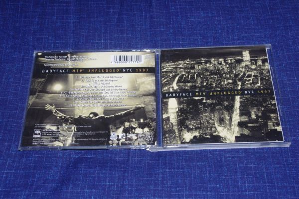 〇洋　BABYFACE　MTV UNPLUGGED NYC 1997　CD盤_画像1