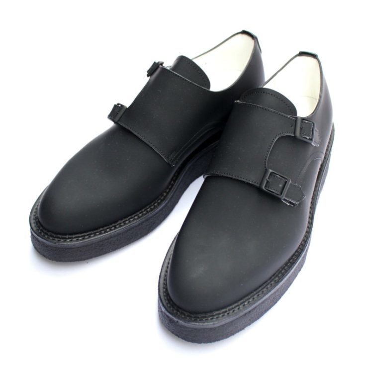 値下げ！ 新品 KIDS LOVE GAITE キッズラブゲイト ダブルモンクシューズ 黒 サイズ8 定価51,840円 / Dr.Martens マーチン_画像4