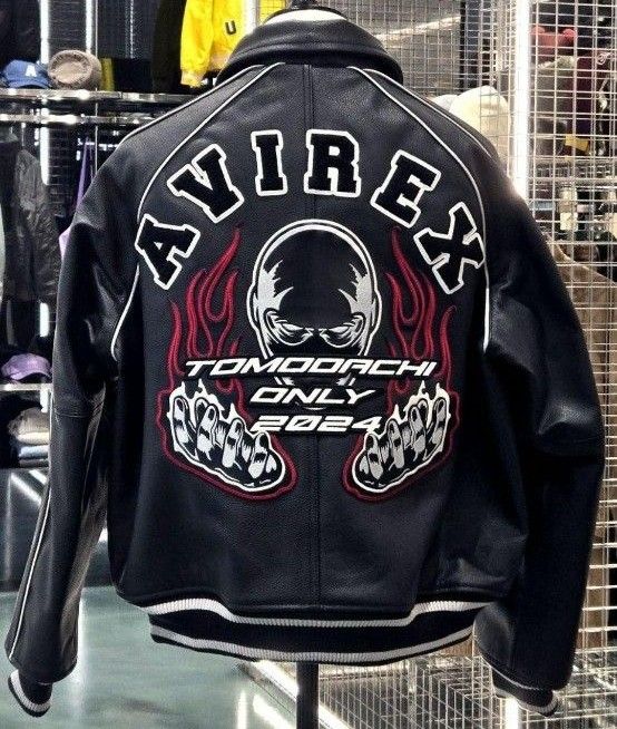 定価以下】XLサイズ AVIREX×OMG VARSITY JACKET 店舗限定|Yahoo 定価以下】XLサイズ AVIREX×OMG VARSITY JACKET 店舗限定|Yahoo