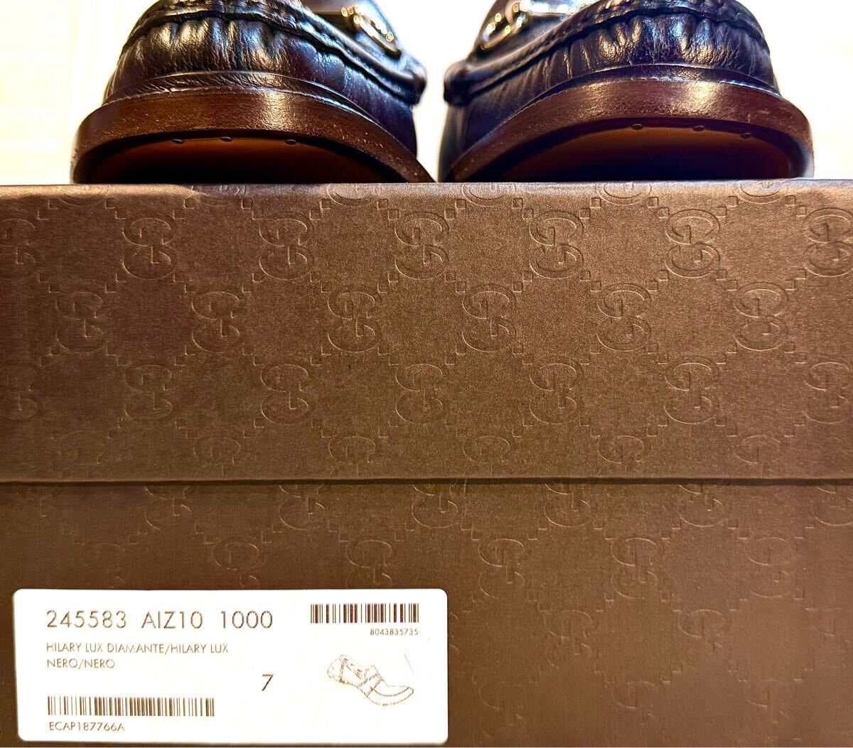 未使用】GUCCI グッチ◇25.5cm 7◇ビットローファー モカシン 未使用】GUCCI グッチ◇25.5cm 7◇ビットローファー モカシン