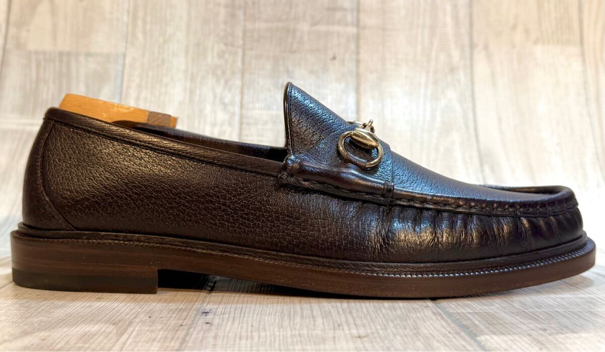未使用】GUCCI グッチ◇25.5cm 7◇ビットローファー モカシン 未使用】GUCCI グッチ◇25.5cm 7◇ビットローファー モカシン