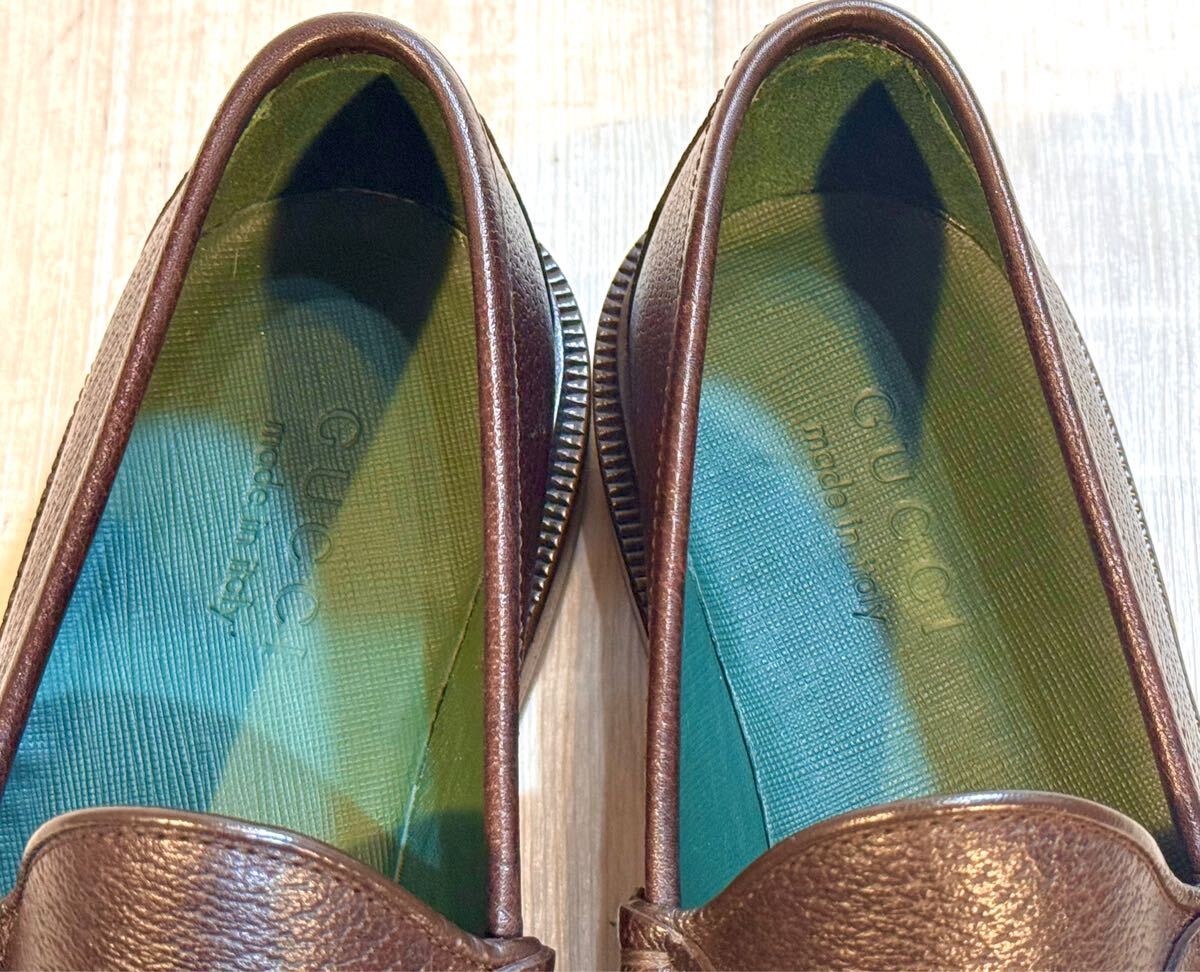 未使用】GUCCI グッチ◇25.5cm 7◇ビットローファー モカシン 未使用】GUCCI グッチ◇25.5cm 7◇ビットローファー モカシン
