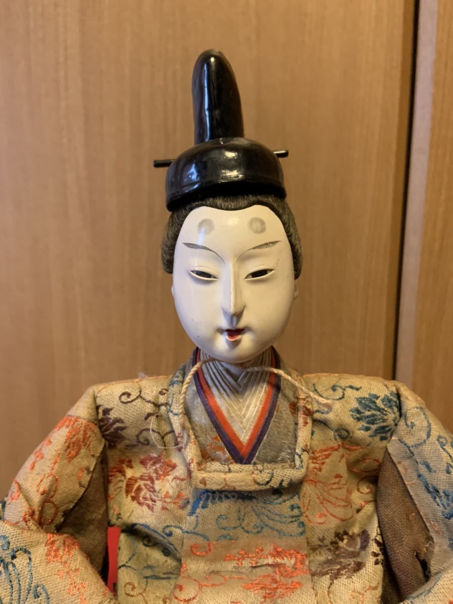9. 江戸後期 雛人形 男雛 女雛 冠 ひな祭り 9. 江戸後期 雛人形 男雛 女雛 冠 ひな祭り