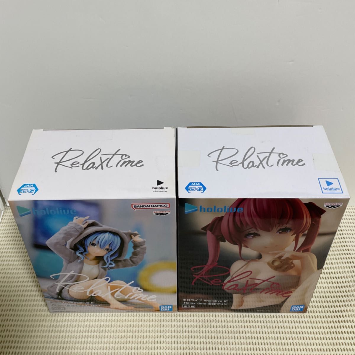 未開封品】ホロライブ hololive 星街すいせい 宝鐘マリン Relax 未開封品】ホロライブ hololive 星街すいせい 宝鐘マリン Relax