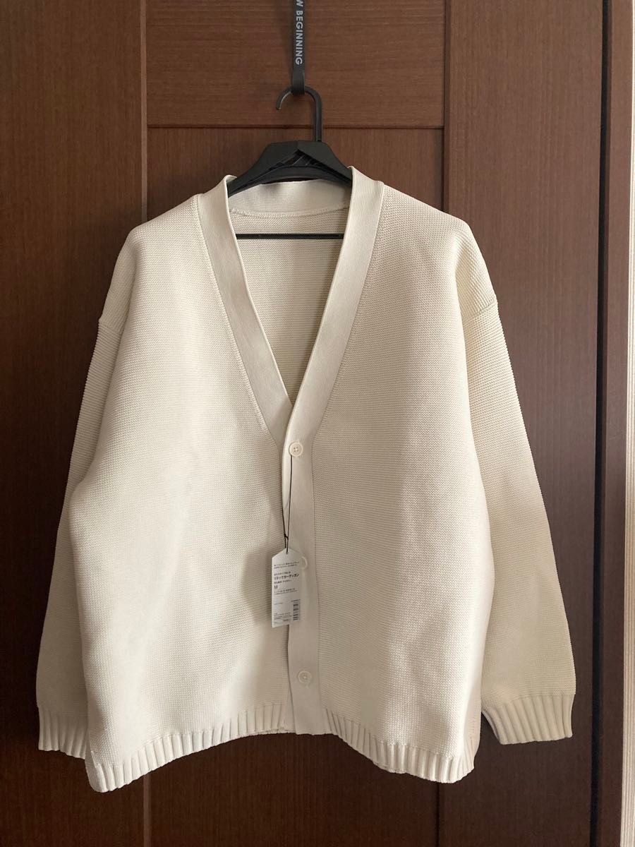 無印良品 MUJI Labo あたたかくて洗える Vネックカーディガン 無印良品 MUJI Labo あたたかくて洗える Vネックカーディガン