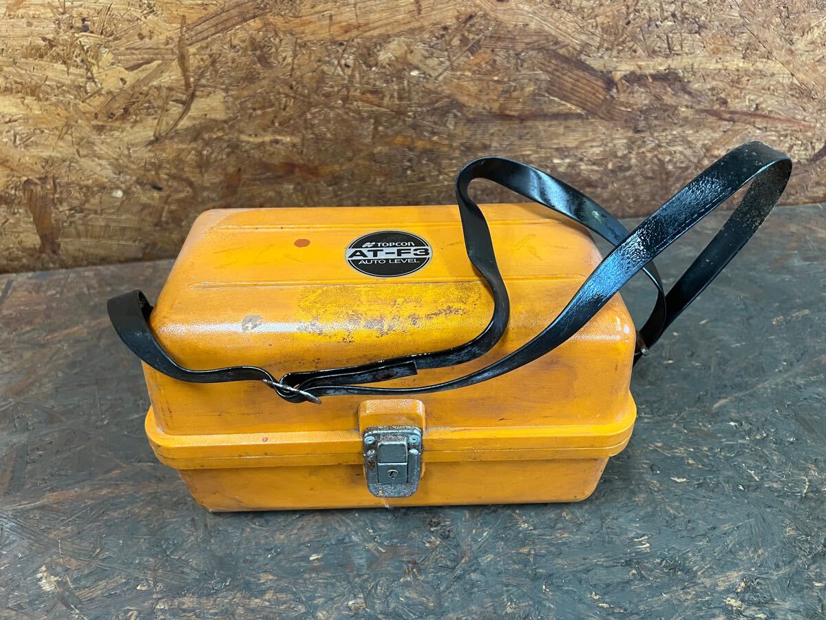 12】10 オートレベル トプコン TOPCON AT-F3 自動レベル 測量器 12】10 オートレベル トプコン TOPCON AT-F3 自動レベル 測量器