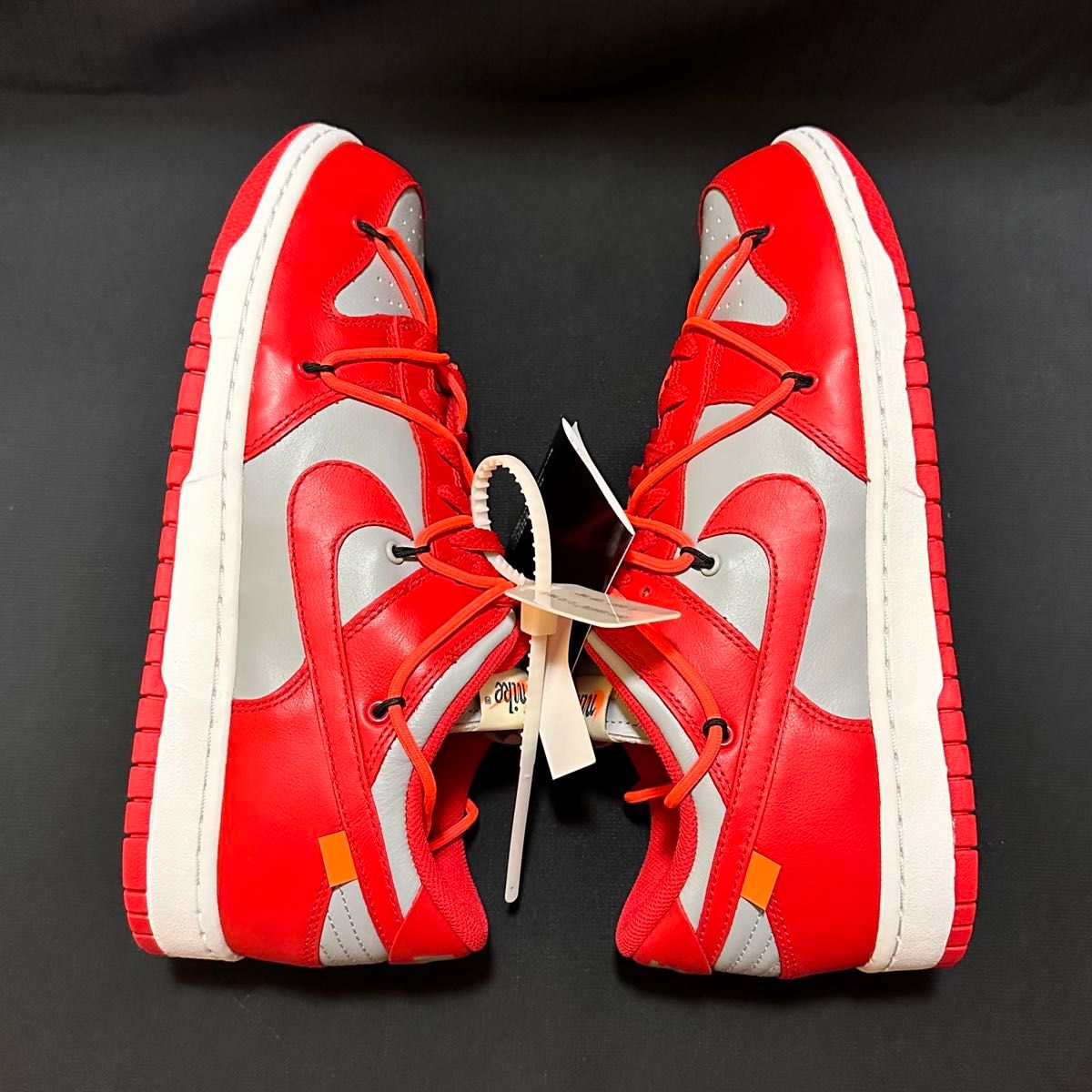 OFF-WHITE × NIKE DUNK LOW UNIVERSITY REDオフホワイト OFF-WHITE × NIKE DUNK LOW UNIVERSITY REDオフホワイト
