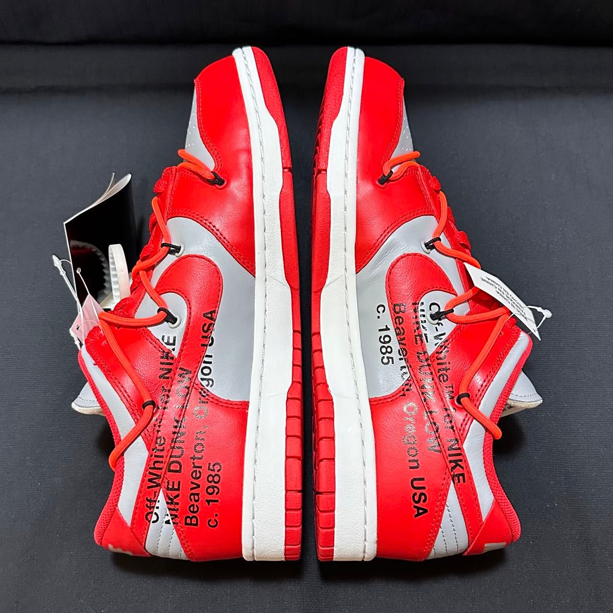 OFF-WHITE × NIKE DUNK LOW UNIVERSITY REDオフホワイト OFF-WHITE × NIKE DUNK LOW UNIVERSITY REDオフホワイト