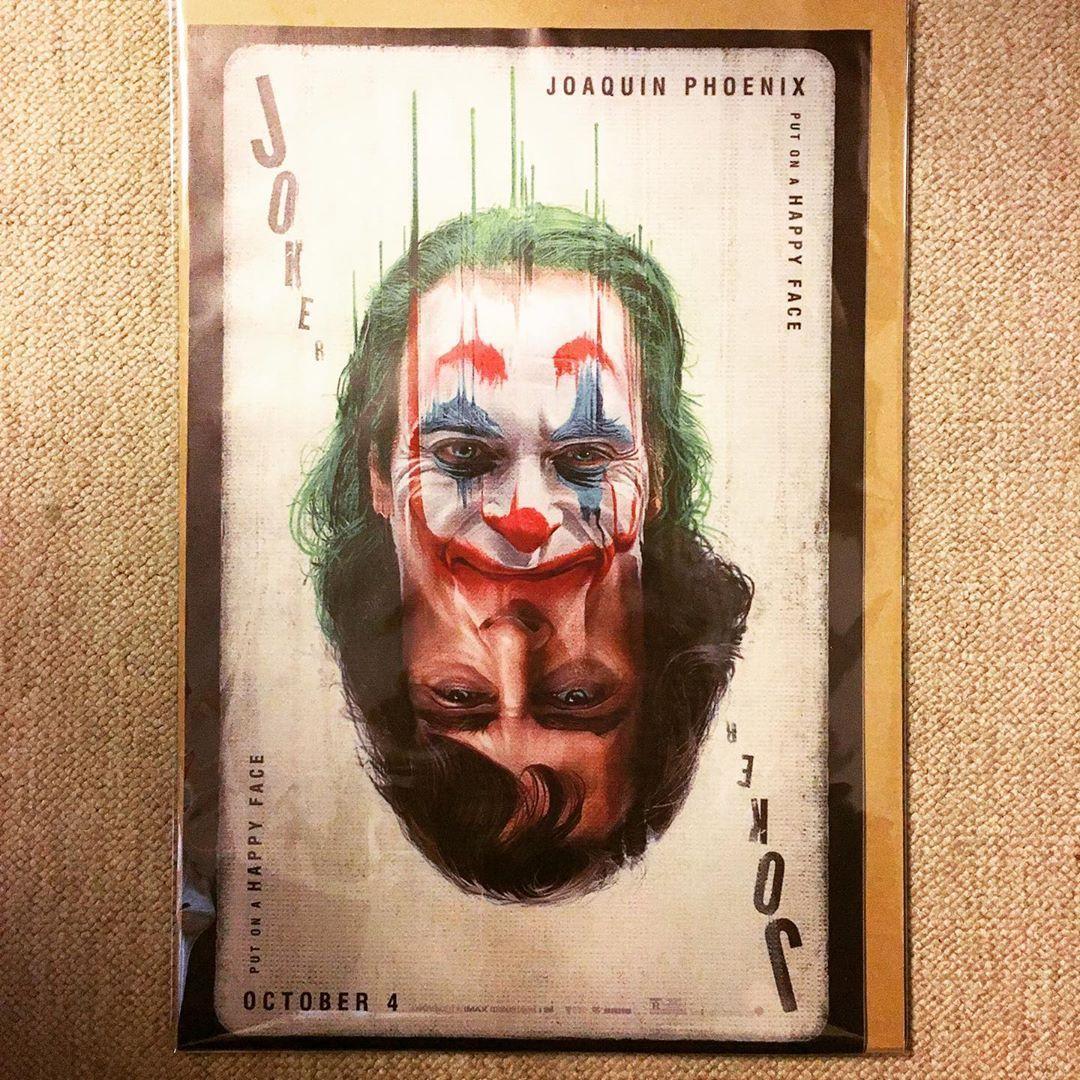 ヤフオク 布 ポスター ジョーカー Joker トランプ カード