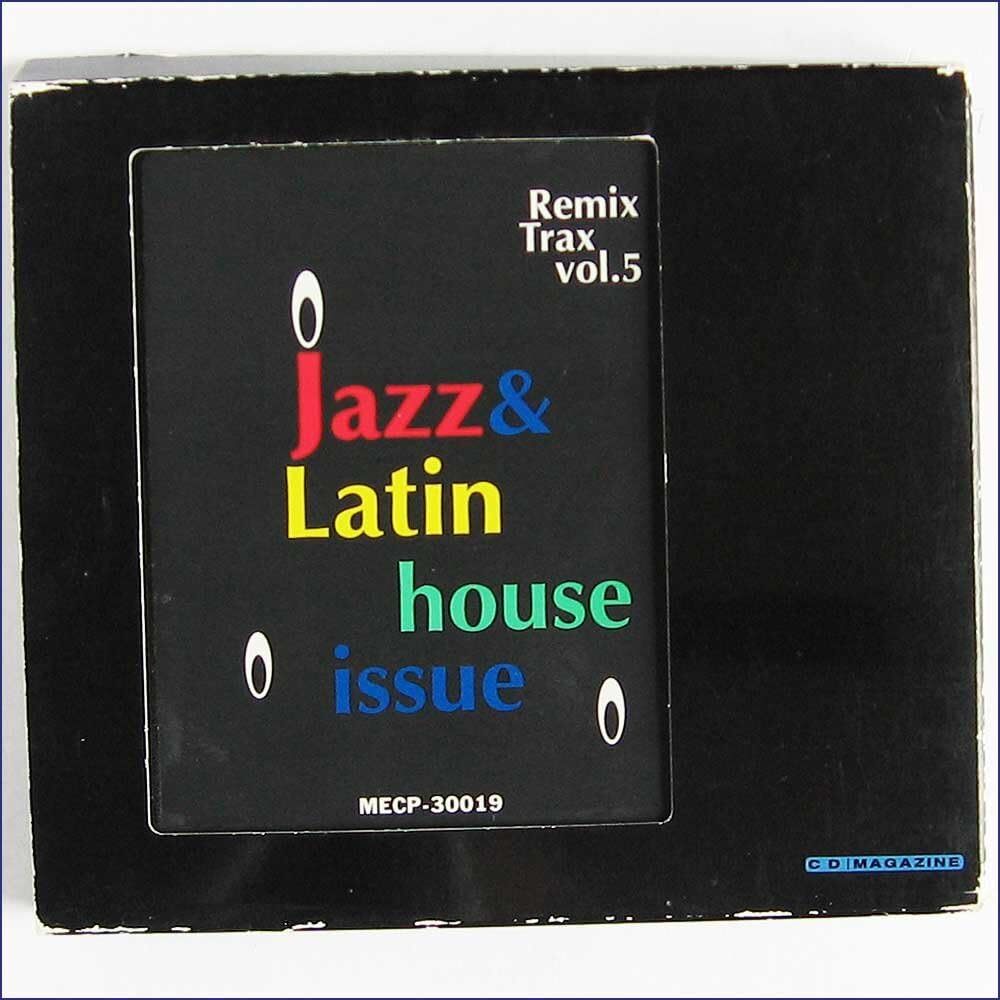 貴重廃盤 remix CD Magazine remix trax vol 5 jazz ＆ latin issue house 国内盤　ジャズ・ハウス ラテン・ハウスのコンピ 名曲満載