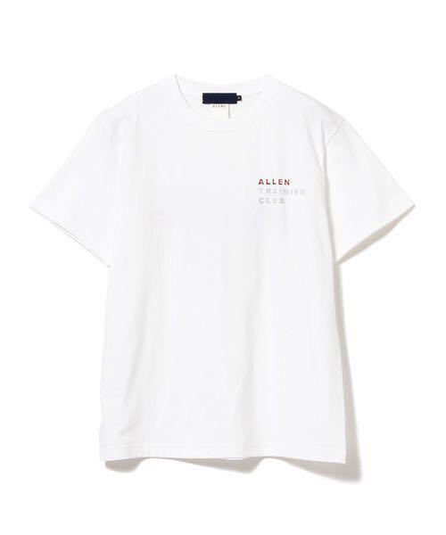  postage Y370~ tera is terrace house ... woven foxco x BEAMS T collaboration ALLEN TRAINING CLUB Tee shirt size: L new goods immediately shipping possible other great number exhibiting 