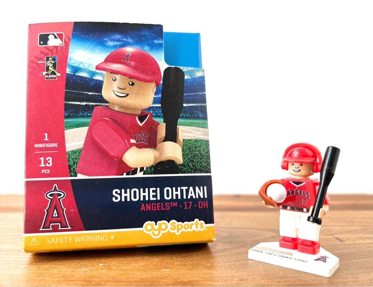 MLB ロサンゼルス・エンゼルス 大谷翔平 ミニフィグ ミニ MLB ロサンゼルス・エンゼルス 大谷翔平 ミニフィグ ミニ