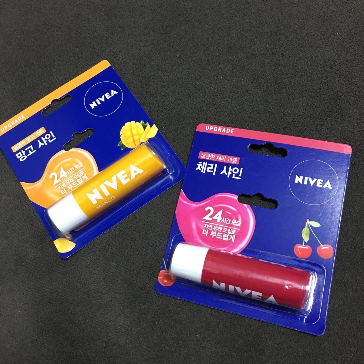 ヤフオク Nivea ニベア リップクリーム 韓国