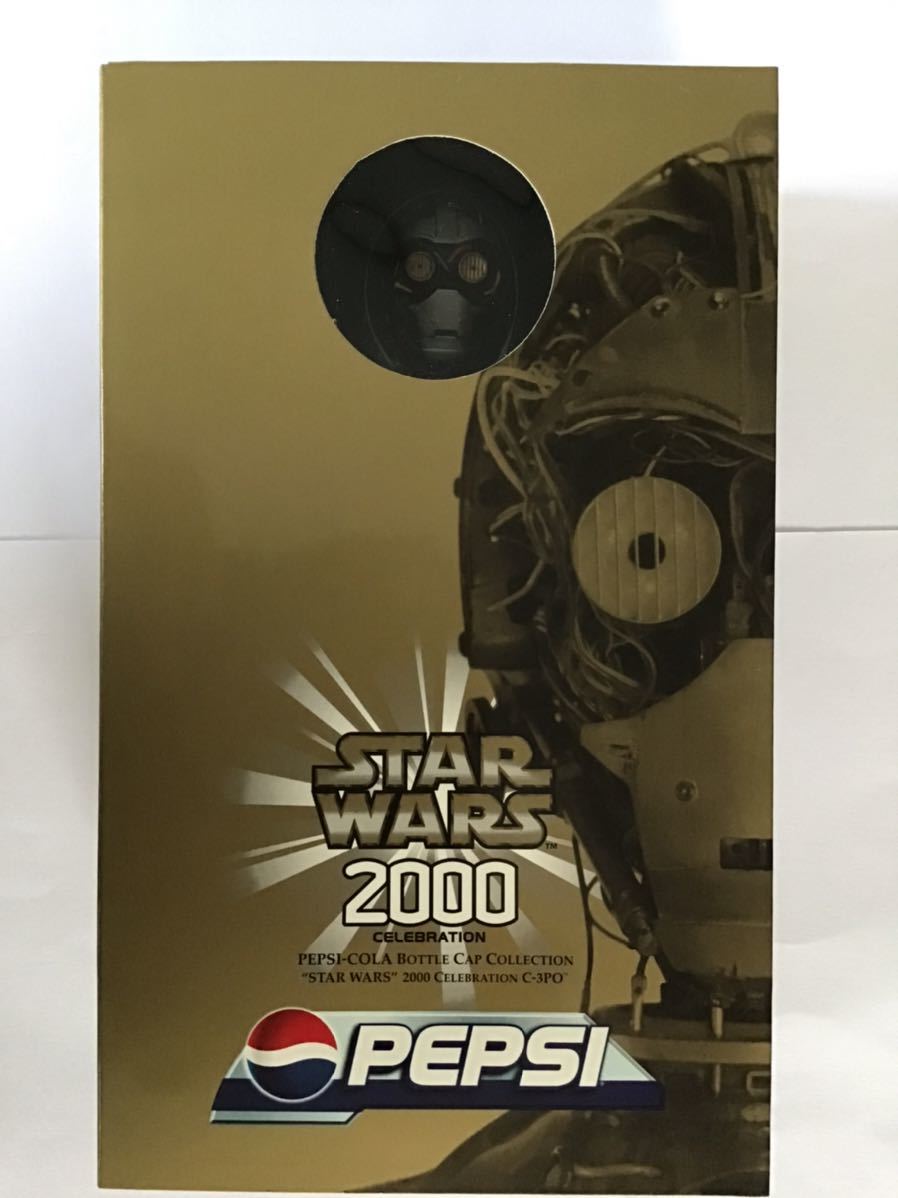  Pepsi PEPSI 2000 year Star Wars campaign elected goods C-3PO sound big bottle cap unopened * unused 