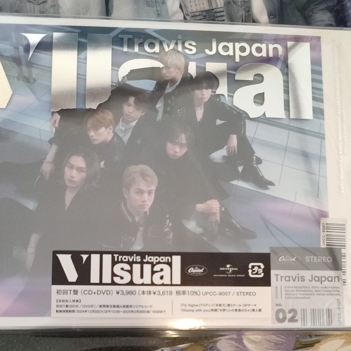 VIIsual Travis Japan2nd アルバム初回T盤 外付け特典付 DVD CD VIIsual Travis Japan2nd アルバム初回T盤 外付け特典付 DVD CD