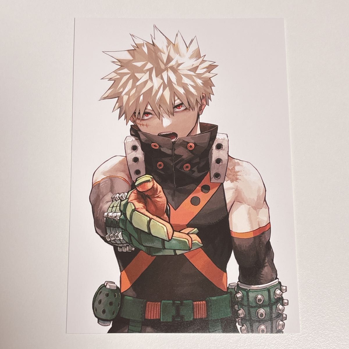 僕のヒーローアカデミア 42巻特典 イラストカード 爆豪勝己 僕のヒーローアカデミア 42巻特典 イラストカード 爆豪勝己