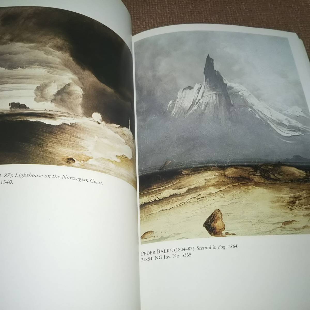 ｌ2■英語/絵画「ノルウェー絵画の100年One Hundred Years of Norwegian Painting」Magne Malmanger著_画像2