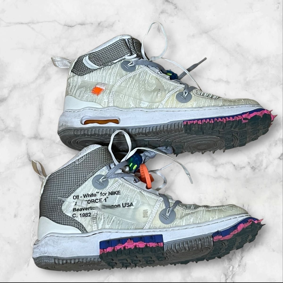 off-white for NIKE AIR FORCE 1 26 5 シューズ オフホワイト off-white for NIKE AIR FORCE 1 26 5 シューズ オフホワイト