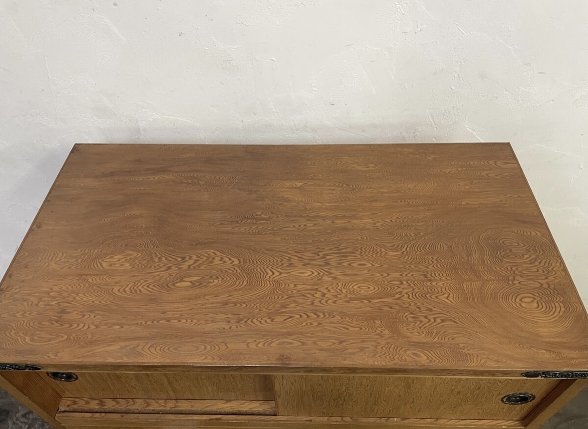 屋久杉 民芸家具 チェスト 箪笥 摺漆加工 76×41×92cm インテリア 屋久杉 民芸家具 チェスト 箪笥 摺漆加工 76×41×92cm インテリア