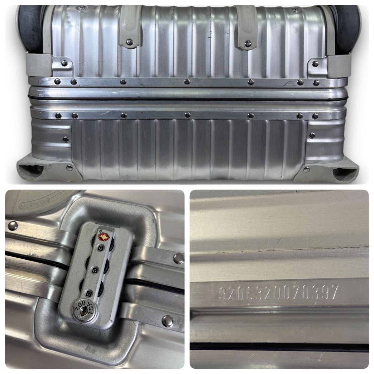 RIMOWA リモワ ルフトハンザ別注 トパーズ TOPAS 920 63 63L 2輪 RIMOWA リモワ ルフトハンザ別注 トパーズ TOPAS 920 63 63L 2輪