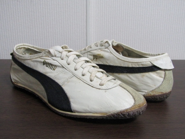 60s 70s オリジナル 歴史的資料価値有！ PUMA プーマ レザー スニーカー DS 7 1/2 デッドストック VINTAGE ヴィンテージ