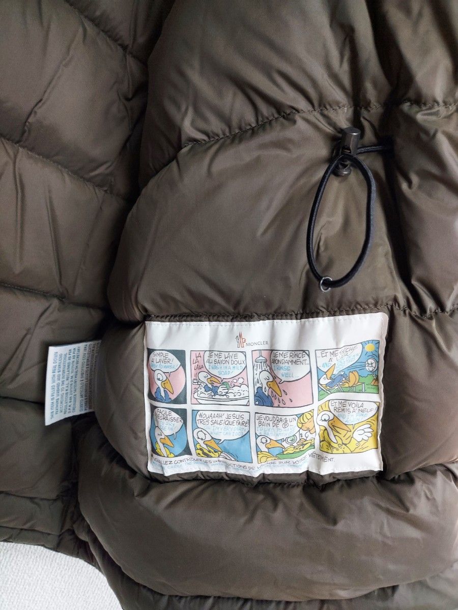 MONCLER~ 《希少 リアルファー コヨーテ 》迷彩柄ダウン MONCLER~ 《希少 リアルファー コヨーテ 》迷彩柄ダウン