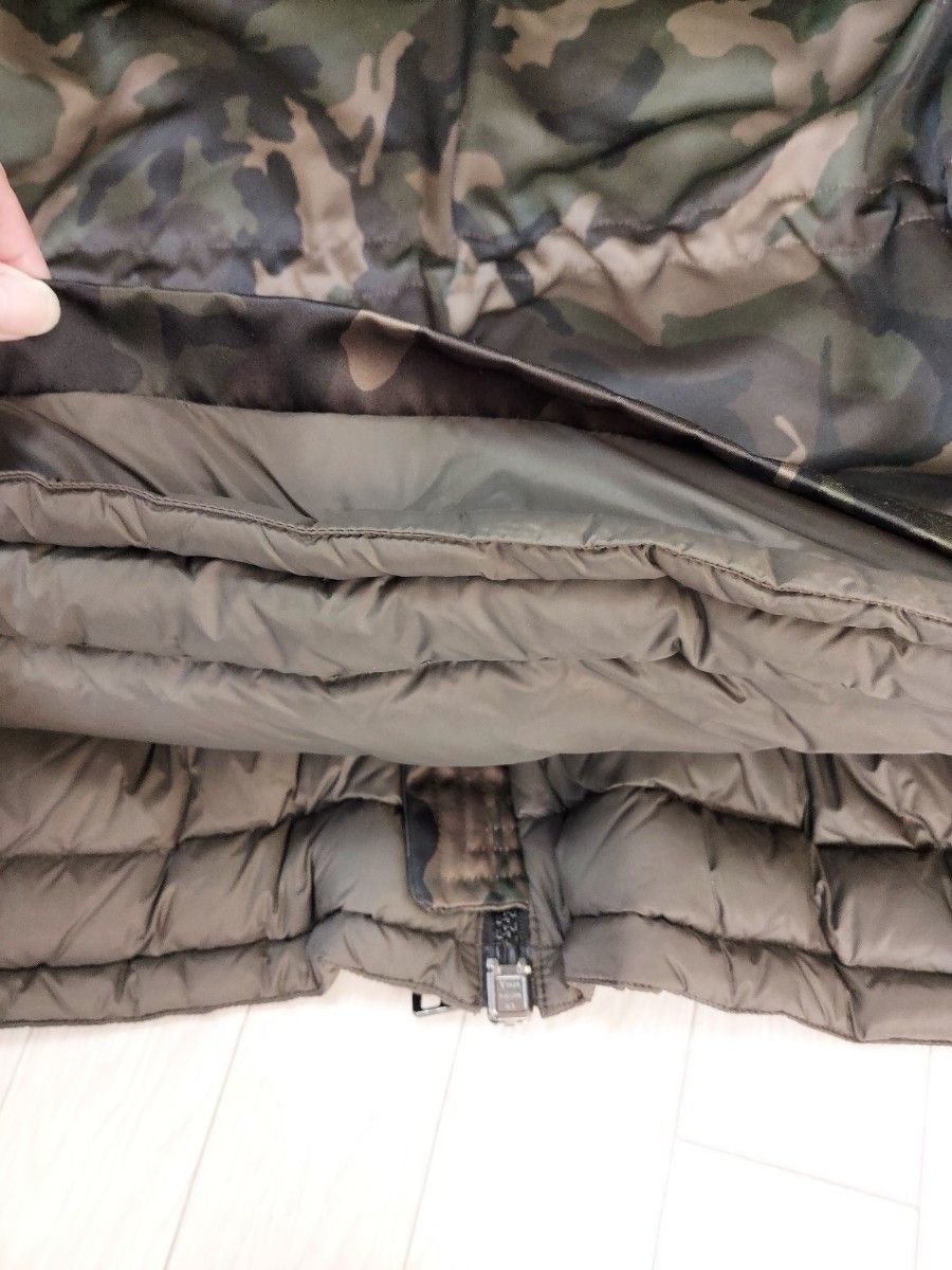 MONCLER~ 《希少 リアルファー コヨーテ 》迷彩柄ダウン MONCLER~ 《希少 リアルファー コヨーテ 》迷彩柄ダウン