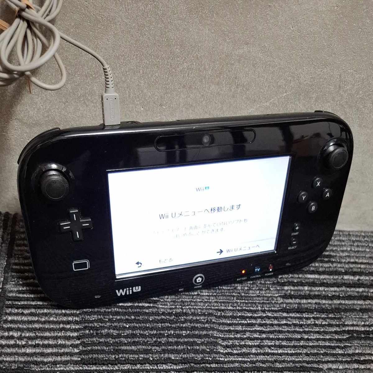 ジャンク品】Nintendo WiiU ゲームパッド ACアダプターセット ジャンク品】Nintendo WiiU ゲームパッド ACアダプターセット