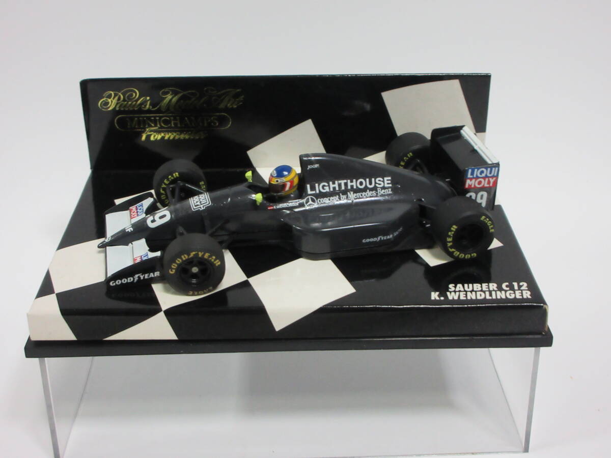 1/43 ザウバー C12 #29 カール ベンドリンガー 1993 ザウバーF1初号機 ライムイエロー ミラー Ver. LIGHTHOUSE 絶版品 送料込