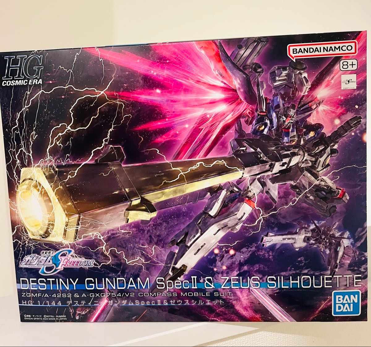 HGデスティニーガンダム Spec2 &ゼウスシルエット 新品未開封未 HGデスティニーガンダム Spec2 &ゼウスシルエット 新品未開封未