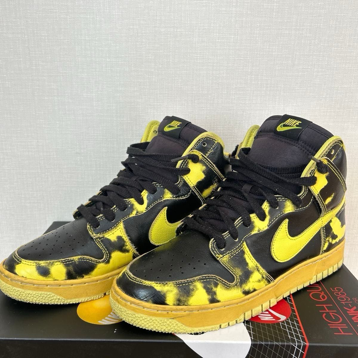 Nike Dunk High 1985 SP Yellow Acid Wash ナイキ ダンク ハイ Nike Dunk High 1985 SP Yellow Acid Wash ナイキ ダンク ハイ