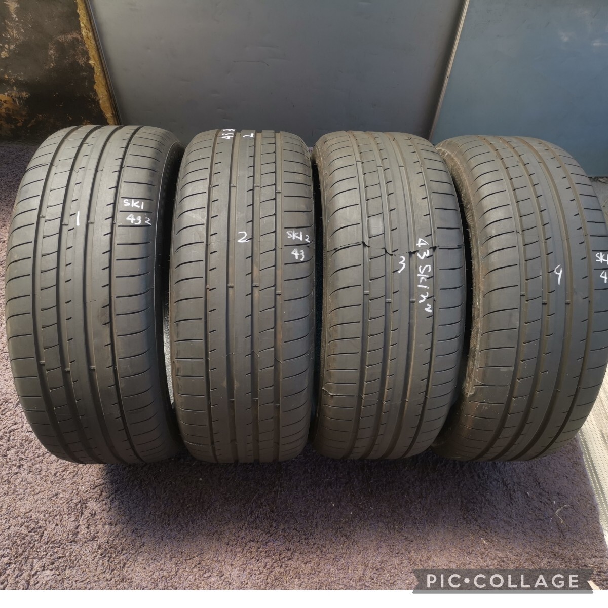グッドイヤー EAGLE F1 MO ASYMMETRIC5 タイヤのみ4本セット年式 グッドイヤー EAGLE F1 MO ASYMMETRIC5 タイヤのみ4本セット年式