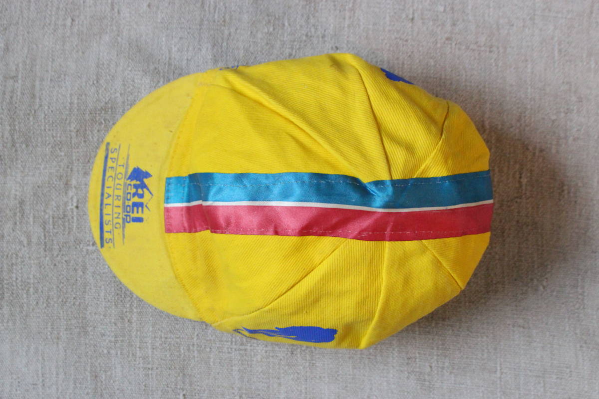 70-80s Vintage REI Seattle touring cycle cap USA America rare rare article bicycle tool bike packing load race 