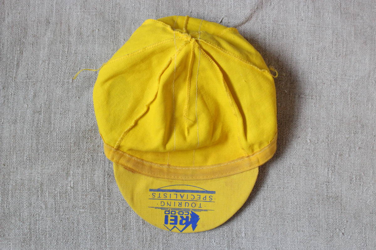 70-80s Vintage REI Seattle touring cycle cap USA America rare rare article bicycle tool bike packing load race 