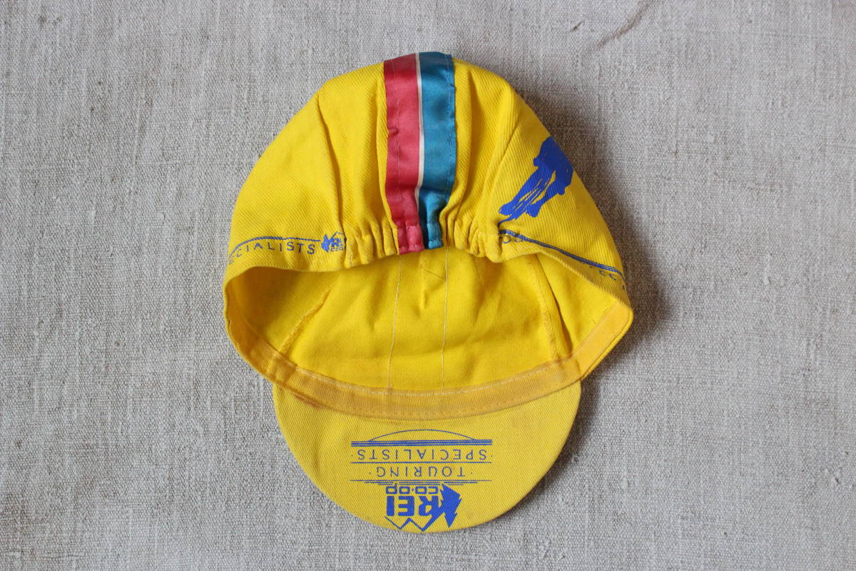 70-80s Vintage REI Seattle touring cycle cap USA America rare rare article bicycle tool bike packing load race 