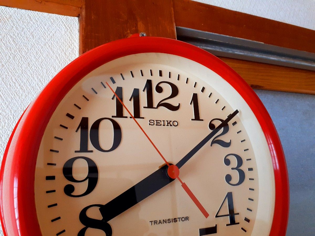 70's SEIKO 掛け時計 グッドデザイン賞 ビンテージ 渡辺力 70's SEIKO 掛け時計 グッドデザイン賞 ビンテージ 渡辺力