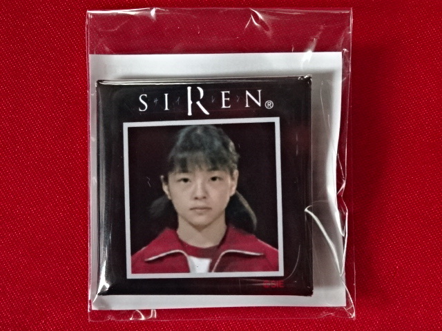 新品！！「SIREN」（サイレン）缶バッジ 前田知子 井出杏奈 バッチ SIREN2 NT New Translation どうあがいても絶望コレクション 楽天_画像1