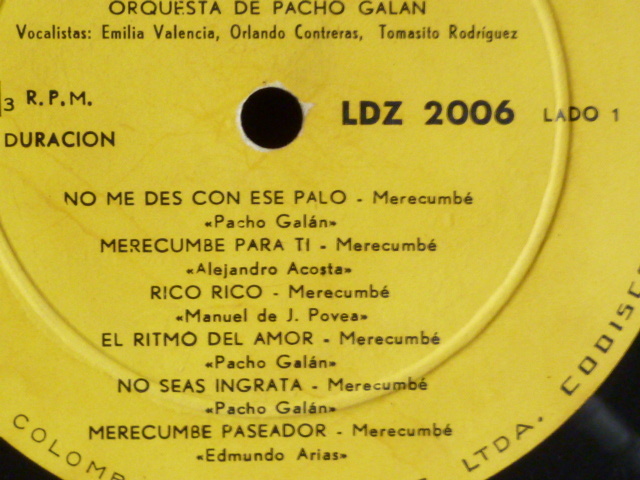  Pachi .*ga Ran /MERECUMBE-2006 (LP)