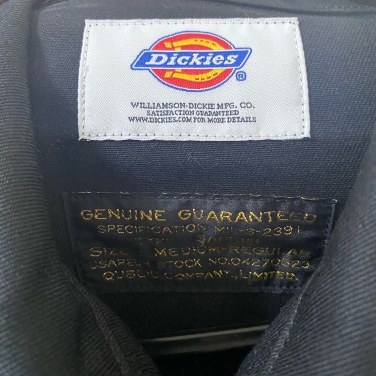 SAPEur × DICKIES サプール×ディッキーズ ワークジャケット SAPEur × DICKIES サプール×ディッキーズ ワークジャケット