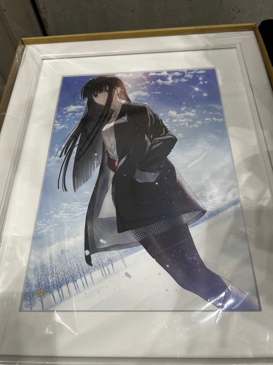 WHITE ALBUM2 冬馬かずさ なかむらたけし直筆サイン入り描き WHITE ALBUM2 冬馬かずさ なかむらたけし直筆サイン入り描き