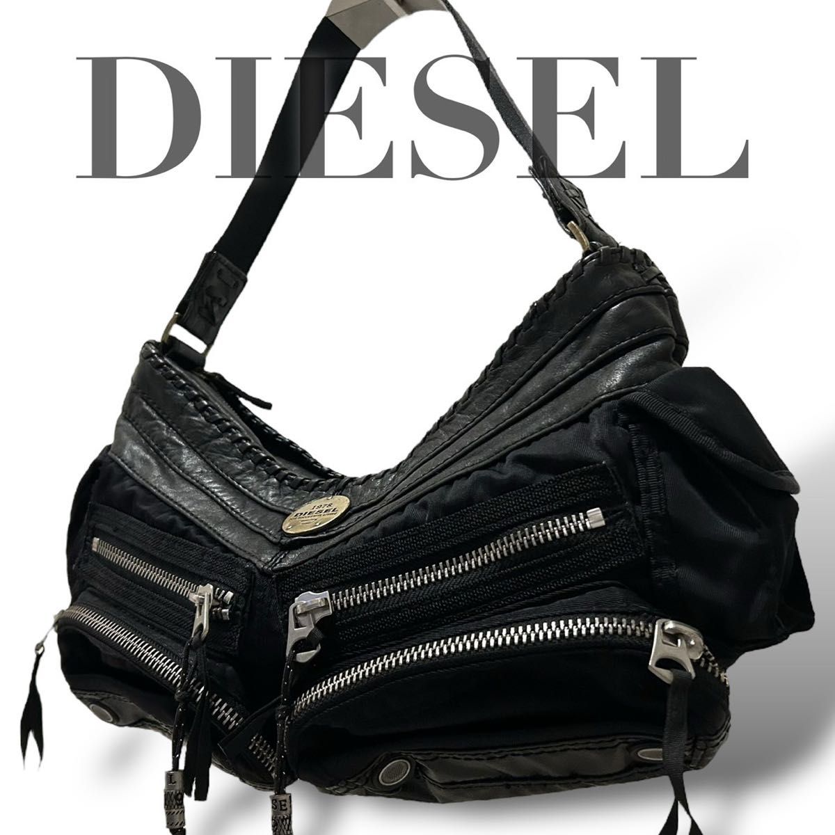 希少 ディーゼル DIESEL ワンショルダーバッグ ロゴ y2k 00s 90s 希少 ディーゼル DIESEL ワンショルダーバッグ ロゴ y2k 00s 90s
