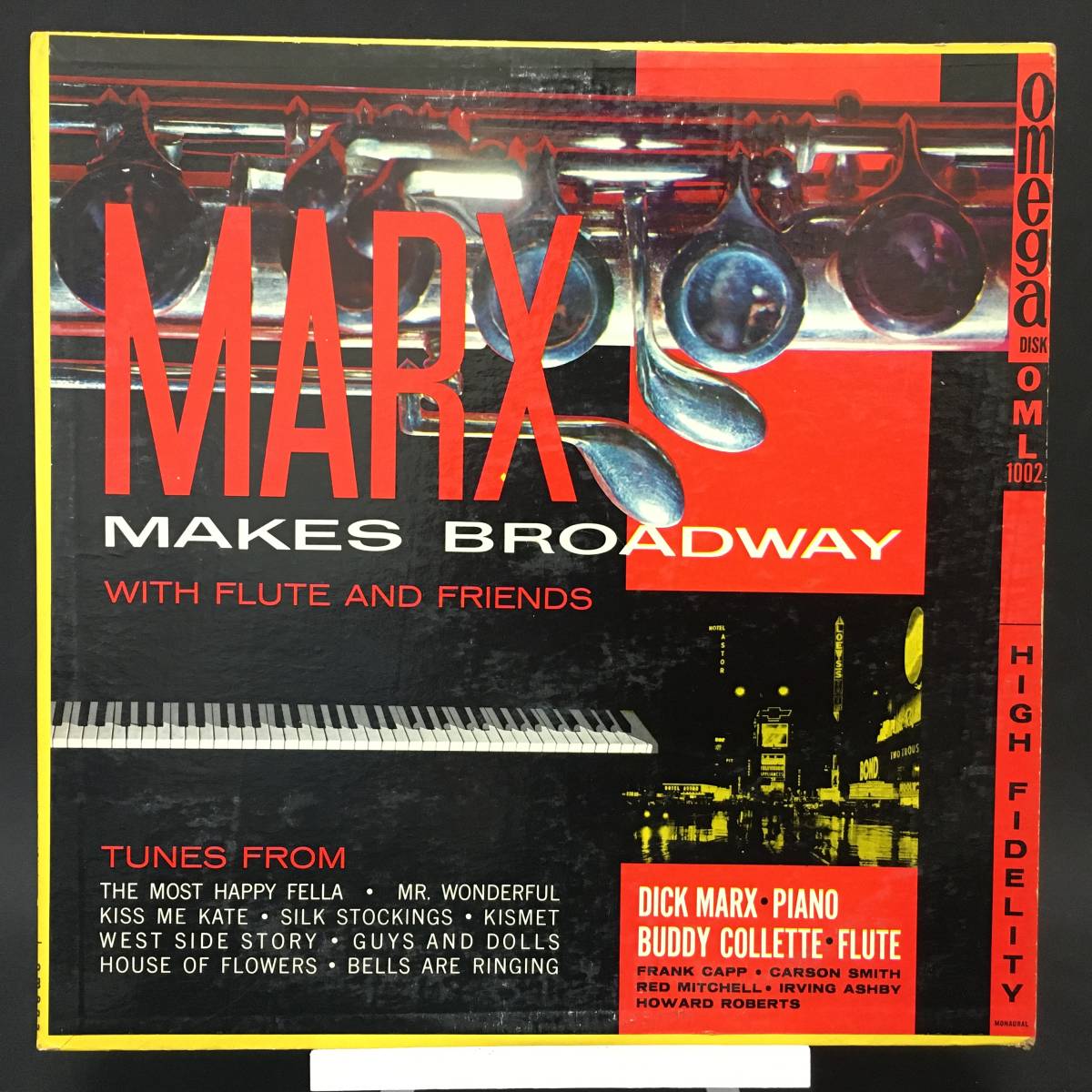 ◆ Mono ◆ Marx makes Broadway with flute and friends ◆ Dick Marx ◆ Omega 米 深溝