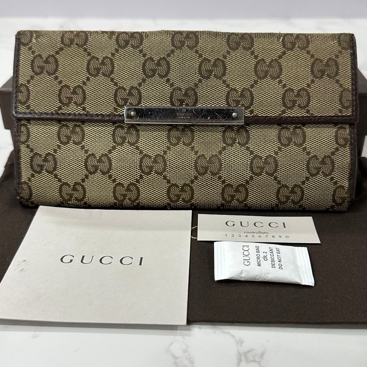 良品 グッチ GUCCI 財布 二つ折り 長財布 GGキャンバス|Yahoo 良品 グッチ GUCCI 財布 二つ折り 長財布 GGキャンバス|Yahoo