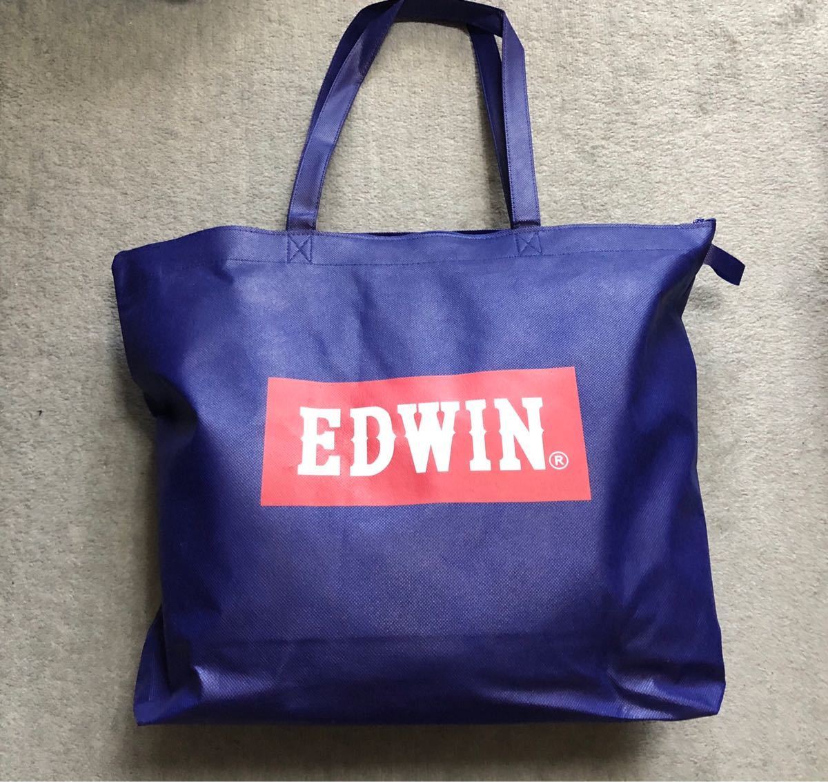 2019 EDWIN エドウィン 福袋 Mサイズ 服 靴下 Tシャツ ベルト バッグ ジャケットトレーナー カットソー