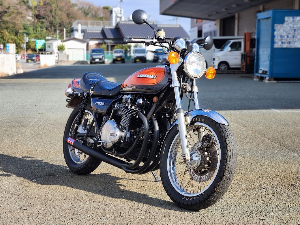 KZ900 外装New火の玉 車検登録済み 車検R9年12月迄 検/ Z900 Z1 KZ900 外装New火の玉 車検登録済み 車検R9年12月迄 検/ Z900 Z1