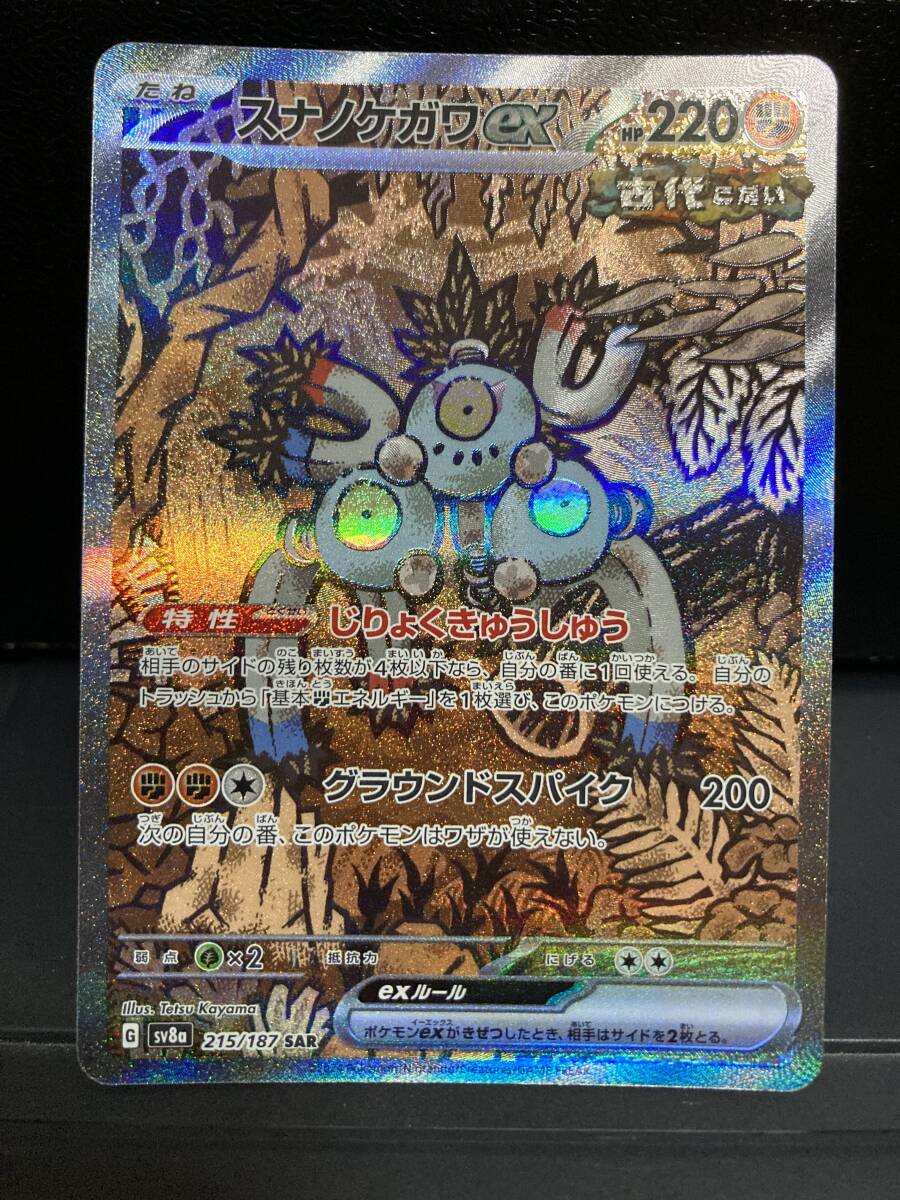 ポケモンカード スナノケガワex SAR(スペシャルアートレア ポケモンカード スナノケガワex SAR(スペシャルアートレア