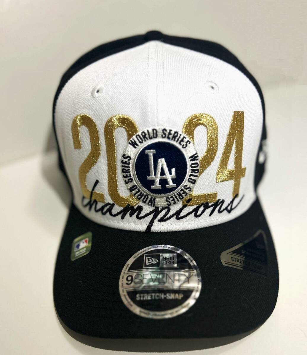 2024年 MLBワールドシリーズ チャンピオン New Era キャップ (帽子) 正規品 新品 ドジャース 大谷翔平 山本由伸